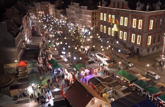 Kerstmarkt in Luik